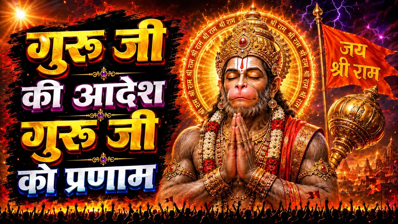 Guru Ji Ko Aadesh,Guru Ji Ko Pranam - गुरु जी को आदेश,गुरु जी को प्रणाम | Alakh Hanuman Aadesh 2026