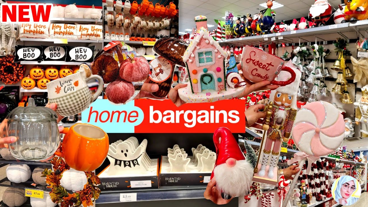 SO MUCH NEW IN HOME BARGAINS 🤩 AUTUMN 2023 🍂 HALLOWEEN 🎃 CHRISTMAS 🎄 DECOR, School Shopping 🛍