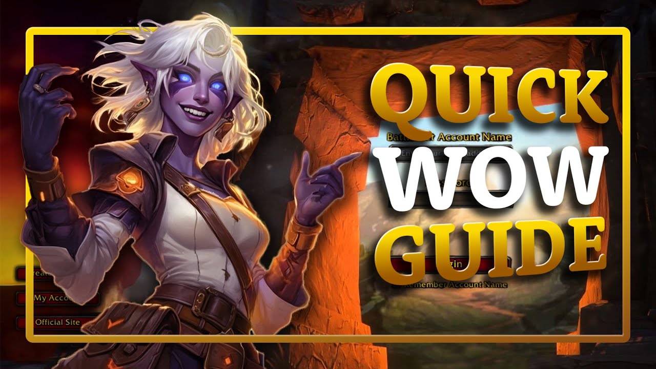 Quick WoW Beginner Guide 2025