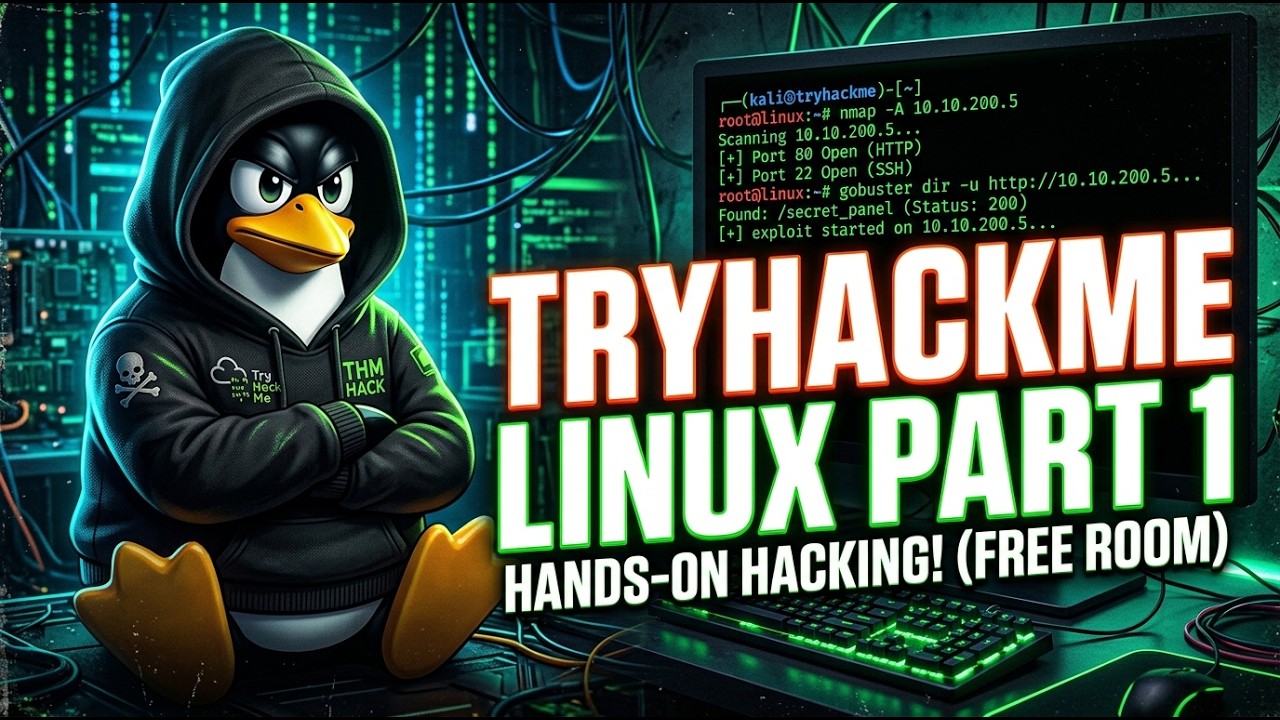 Learning Cybersecurity & English: TryHackMe Linux Fundamentals (Part 1)