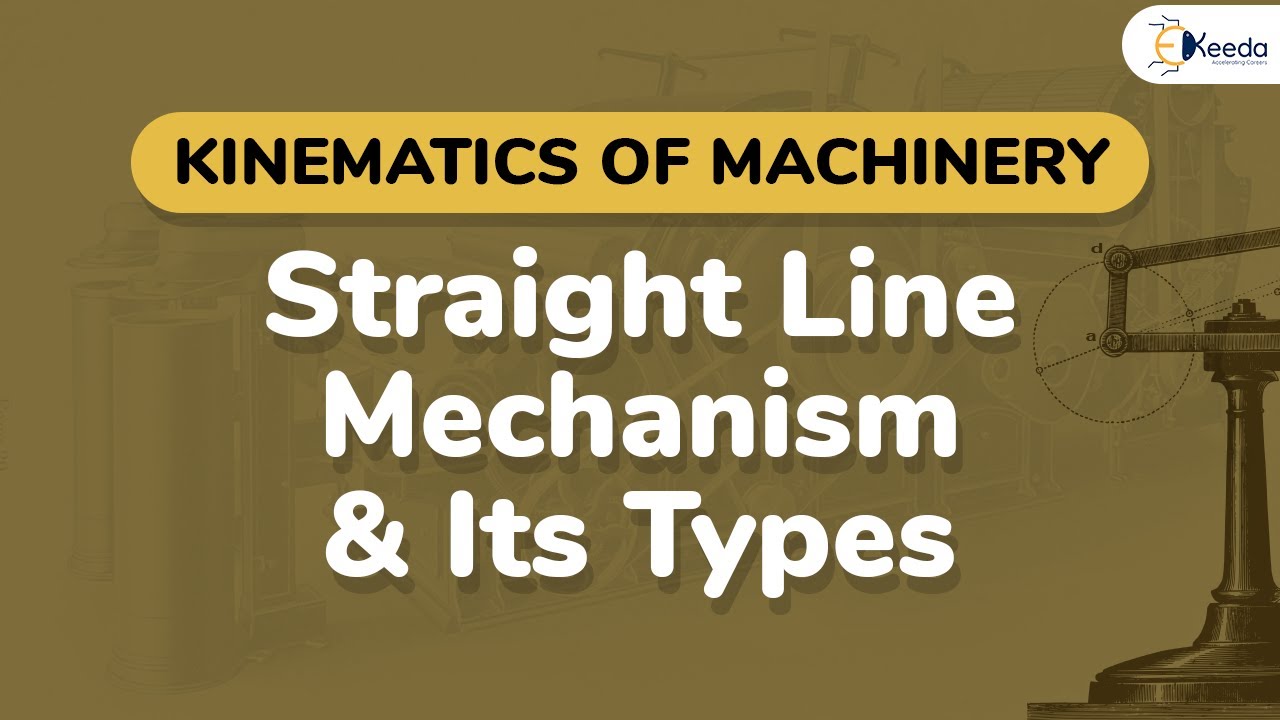 Straight Line Mechanism and Its Types - Special Mechanism - Kinematics of Machinery
