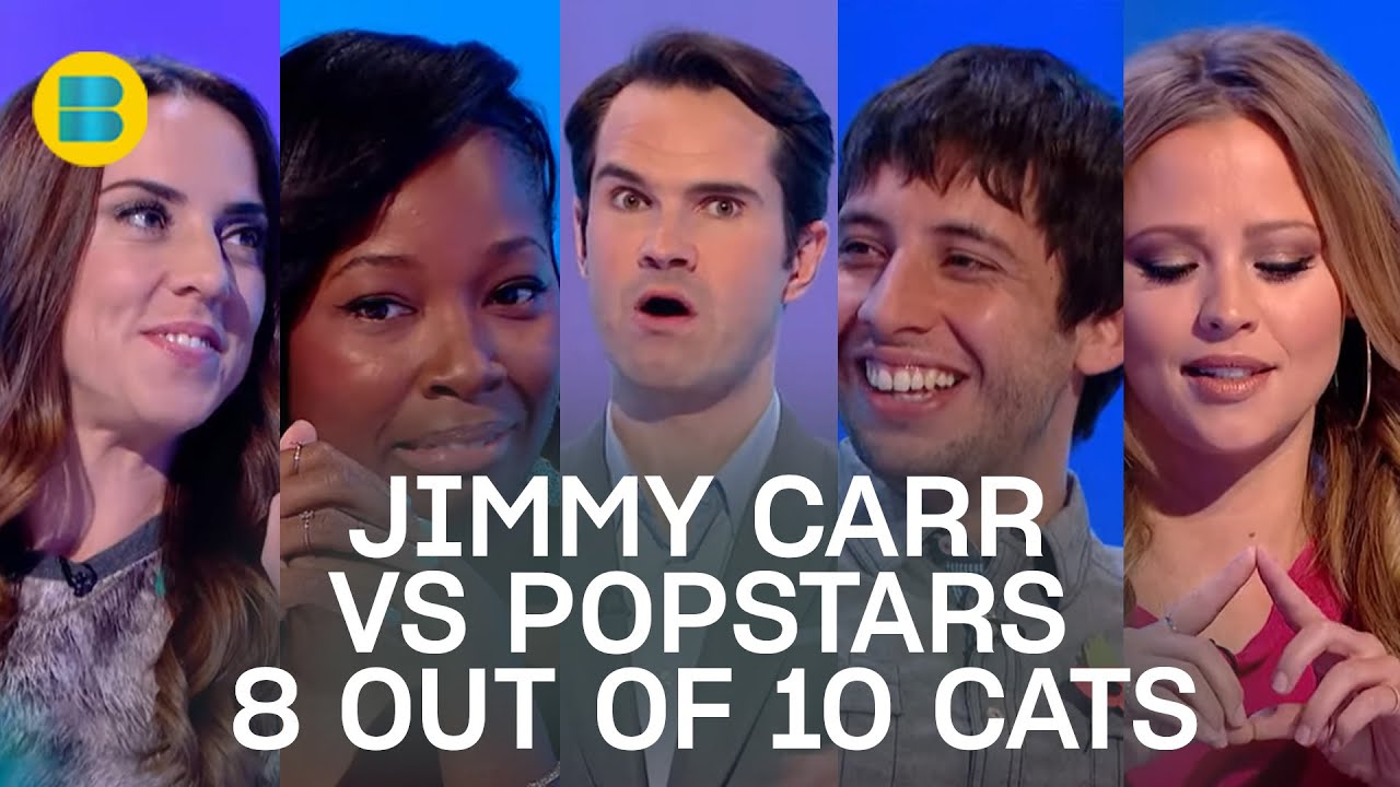 Jimmy Carr vs Popstars | 8 Out of 10 Cats | Banijay Comedy