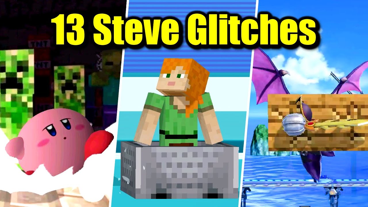 13 Minecraft Steve Glitches in Super Smash Bros. Ultimate