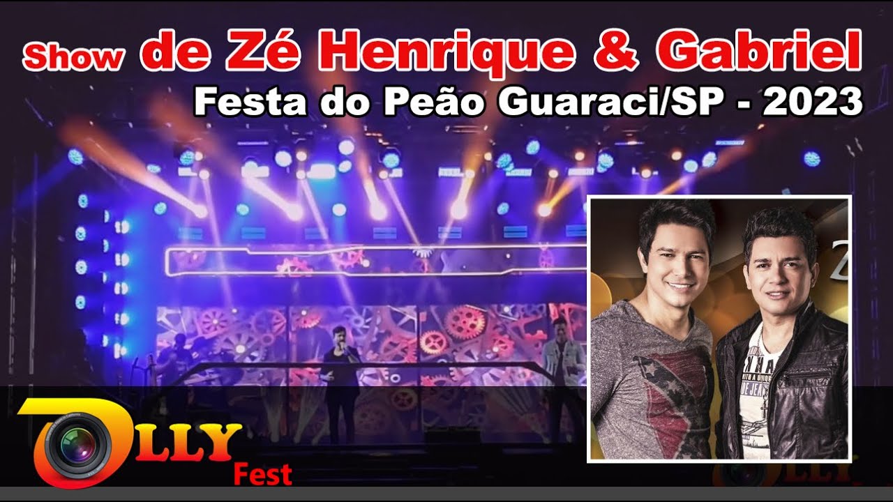 Show  de Zé Henrique e Gabriel - Guaraci/SP 2023.