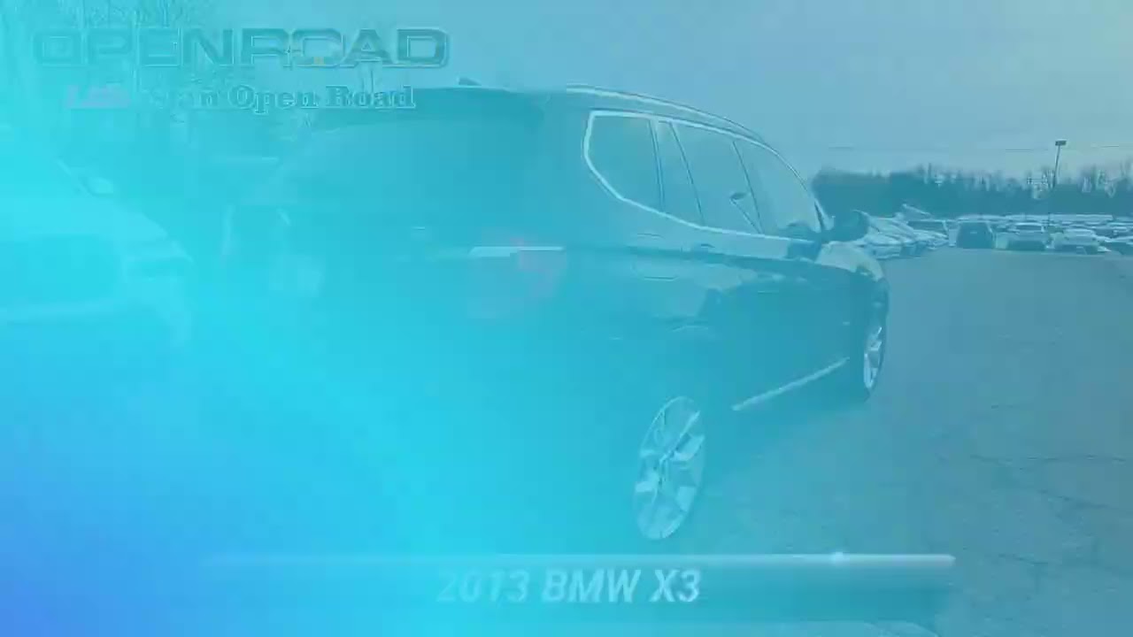 Used 2013 BMW X3 xDrive28i, Newton, NJ P6474A