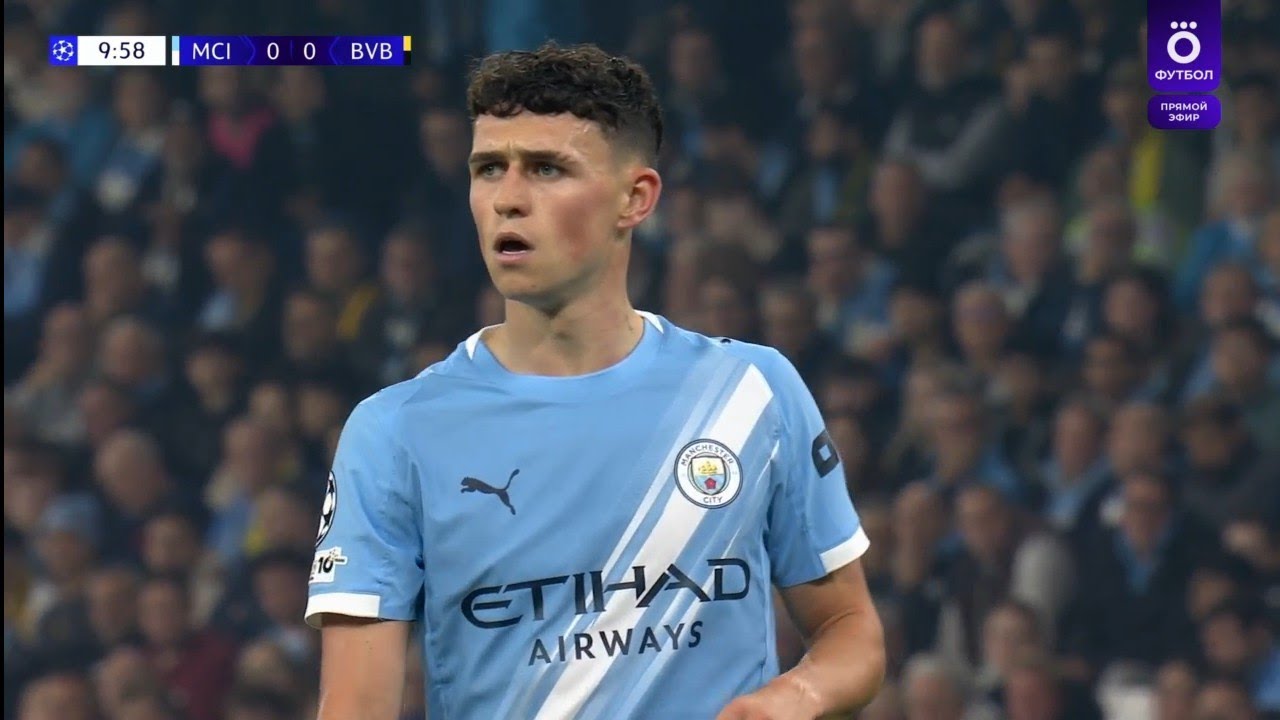 Phil Foden vs Borussia Dortmund | UEFA Champions League | (05/11/2025)
