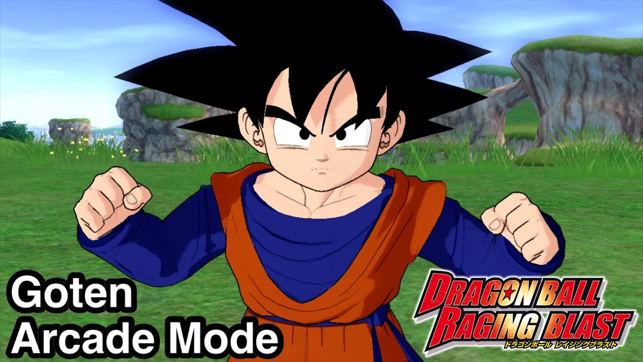 PS3 Dragon ball Raging blast Goten Arcade mode