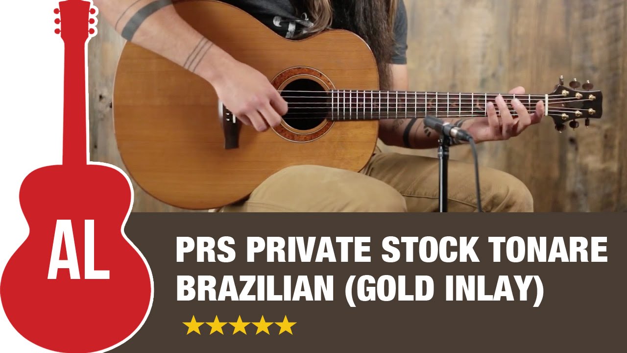 PRS Private Stock Brazilian Tonare Grand (GOLD Inlay)