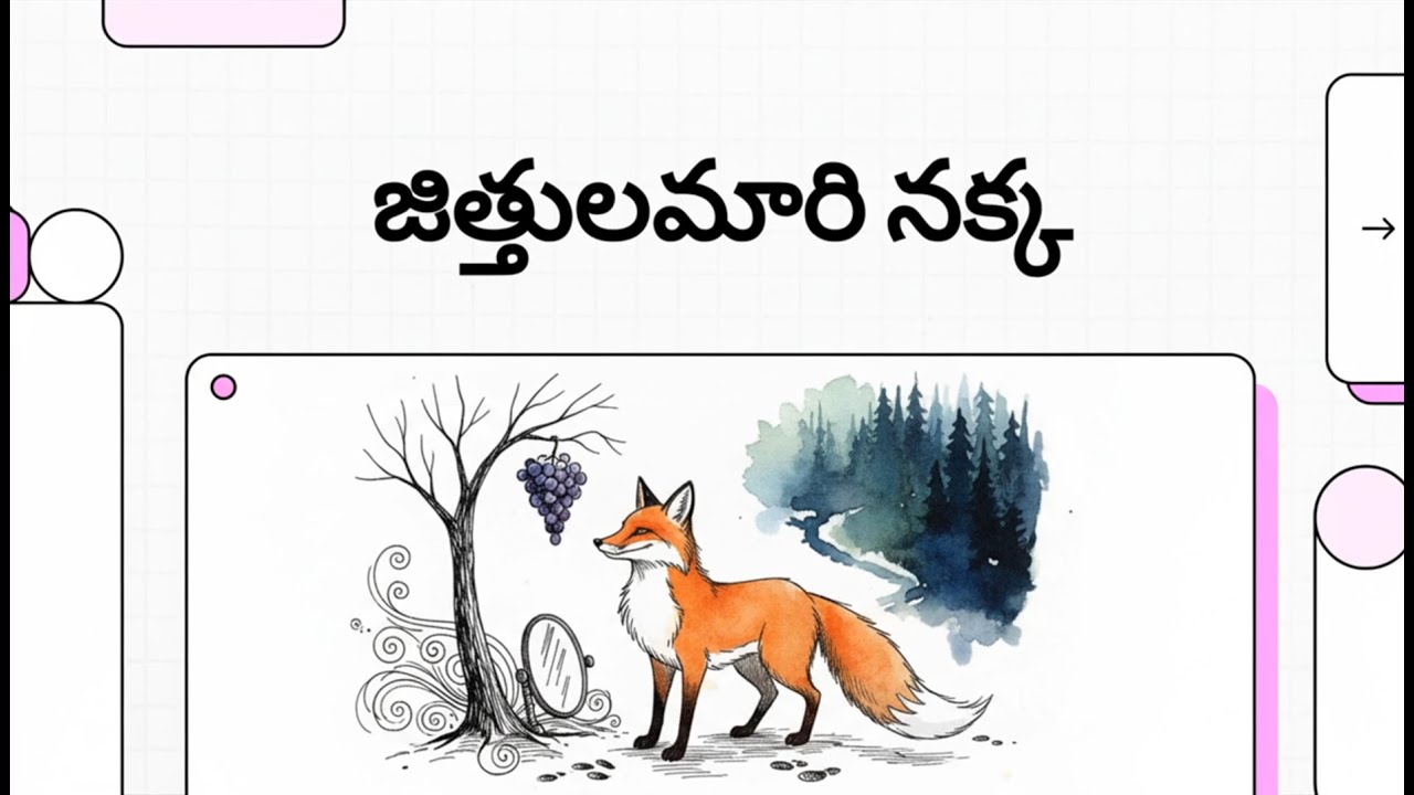 జిత్తులమారి_నక్క | తెలుగు కథలు | చందమామ కథలు | Telugu Stories | Chandamama