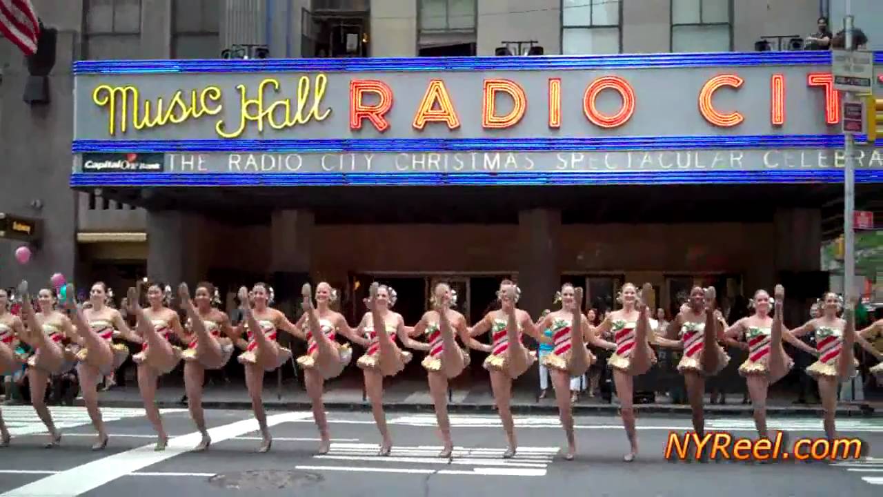 2010 Radio City Christmas Spectacular Rockettes Kick-Off