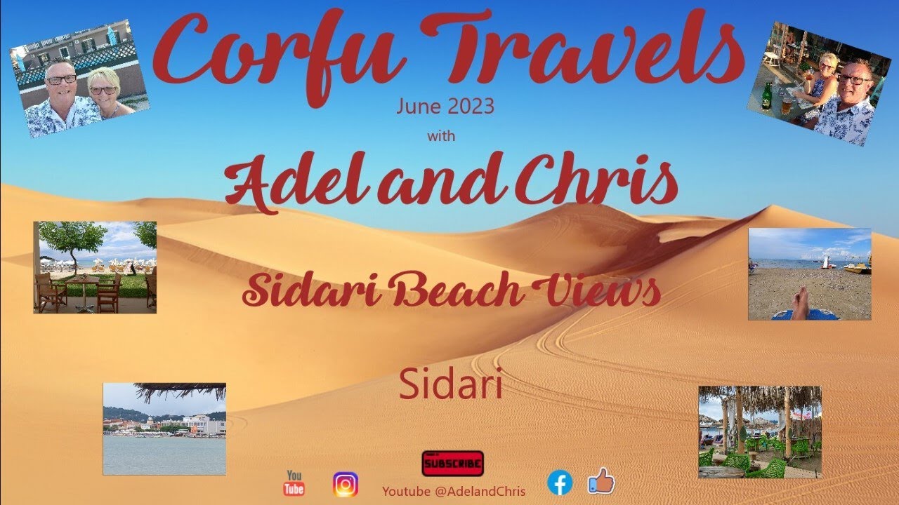 Sidari Beach views and walkabout