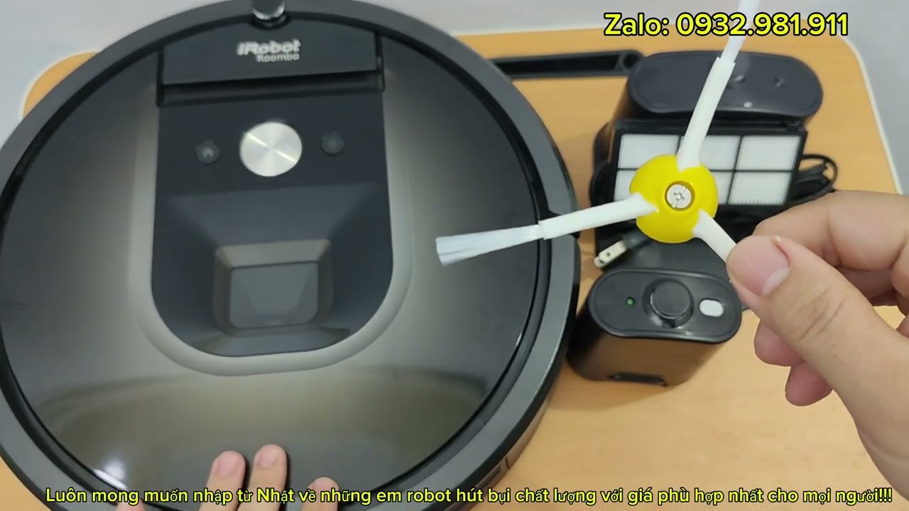 Robot hút bụi Irobot 980, dòng robot siêu bền cao cấp nhà irobot. Giá cực tốt.