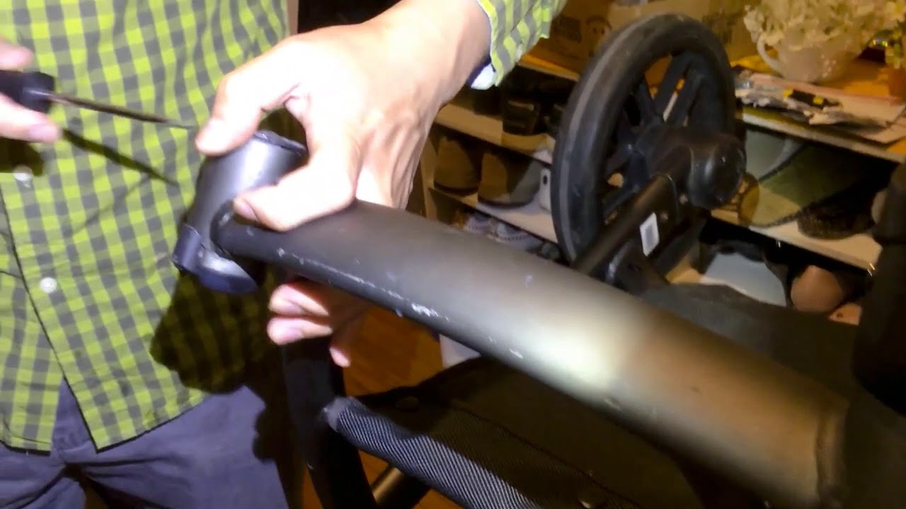 How to fix Uppababy Vista  stroller stuck wheel