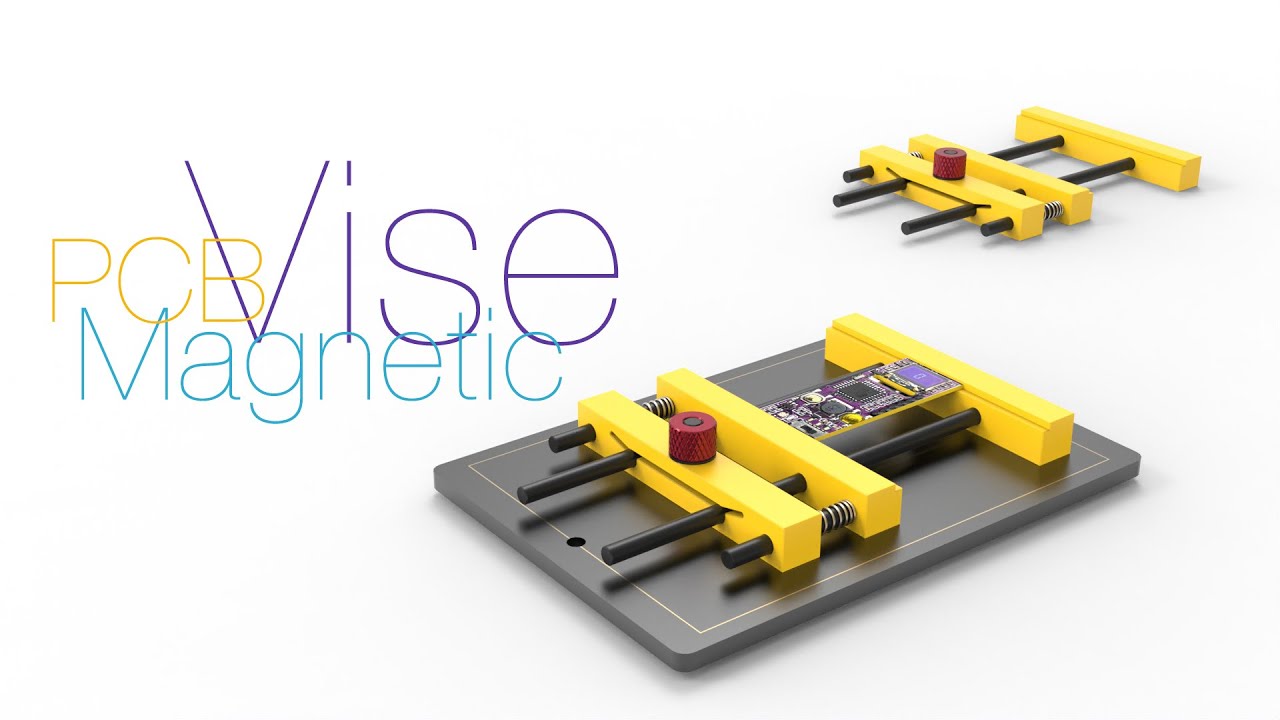 Magnetic PCB Vise