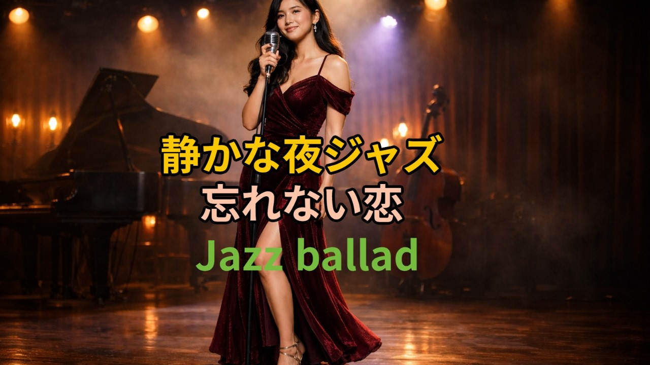 雨の夜に聴く切ないジャズ｜恋の余韻が残るバラード