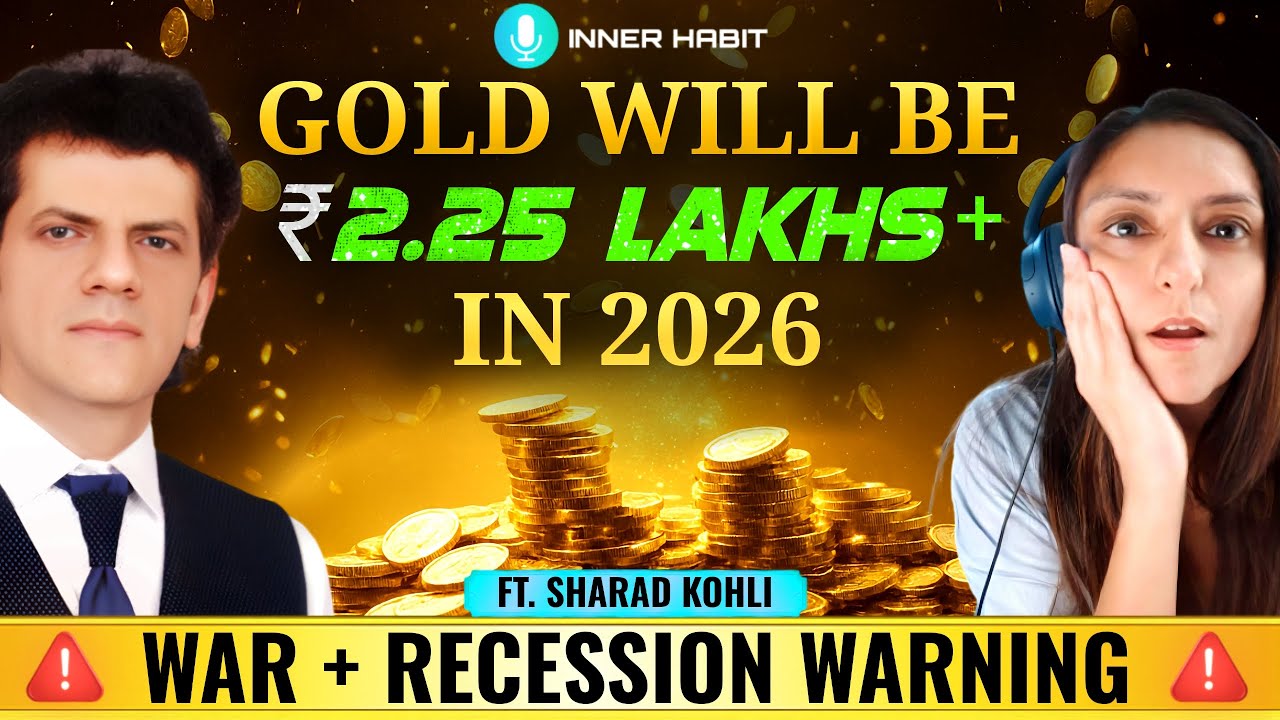 Sharad Kohli: Gold Price Prediction 2026 | Recession, Silver Boom & Biggest Money Shift Since 1971