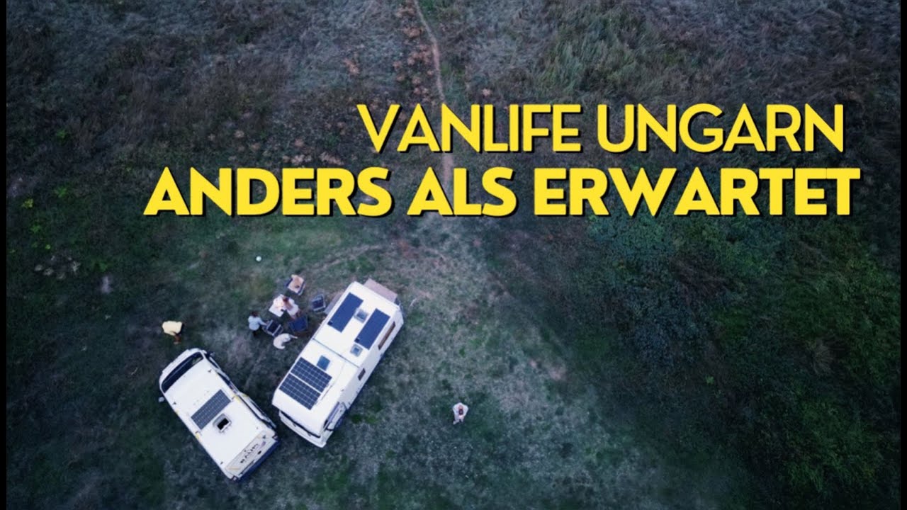 VANLIFE Ungarn I Wunderschöne Stellplätze am Balaton I Vulkane und Landschaft um den Plattensee | #4