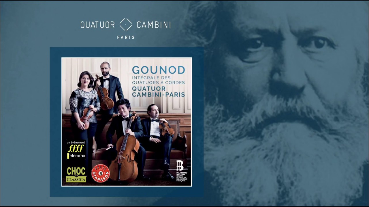 Charles Gounod, Quatuor en la majeur, CG.562 - II.Allegretto