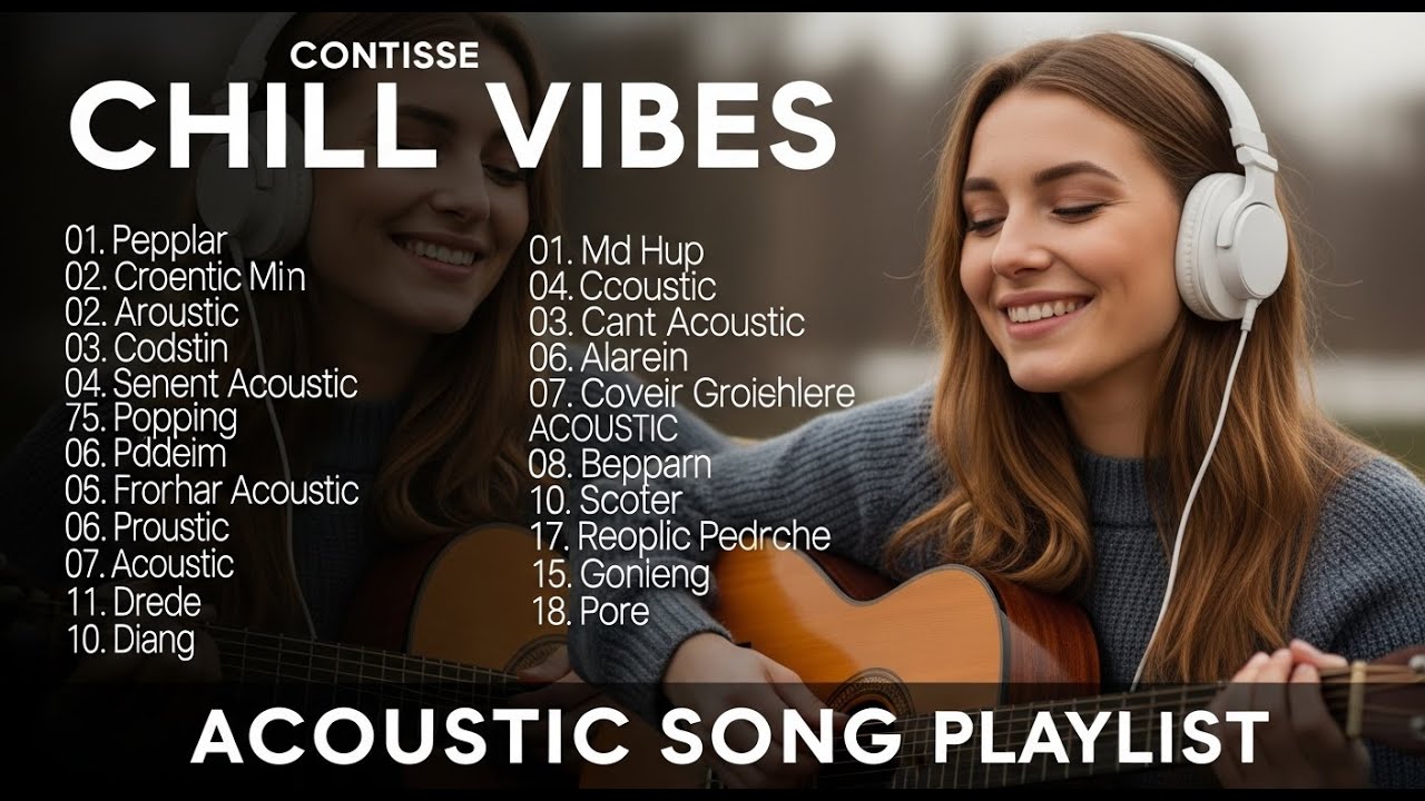 Warm Cozy Romantic Acoustic Chill Playlist Vol 【1800】