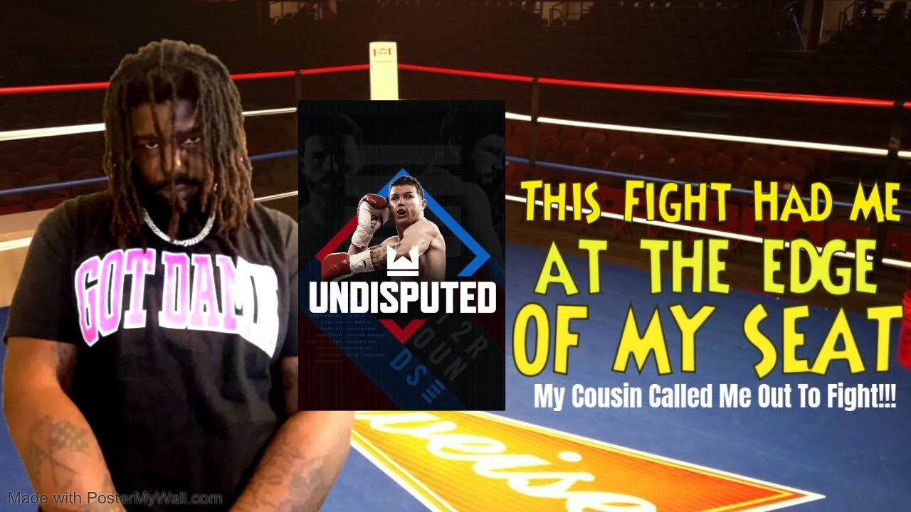 MY COUSIN CALLED ME OUT IN UNDISPUTED (BOXING) XBOX | PS5