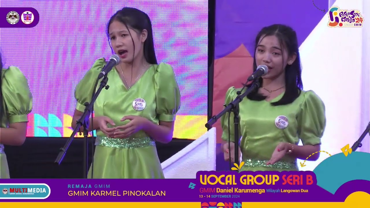 ReKamAn Voice... 🎵🎶🎸🎹 Suara Remaja Karmel Pinokalan #PestaSeniRemajaGMIM2024, dgn hasil 84,23.