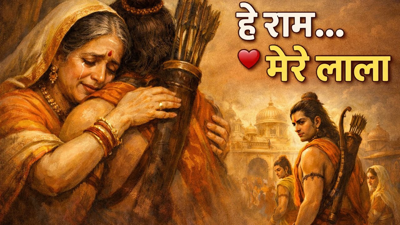 हे राम… मेरे लाला 😭 | माँ कौशल्या का हृदय विदारक विलाप | Emotional Ram Bhajan#ramayan#rambhakti 