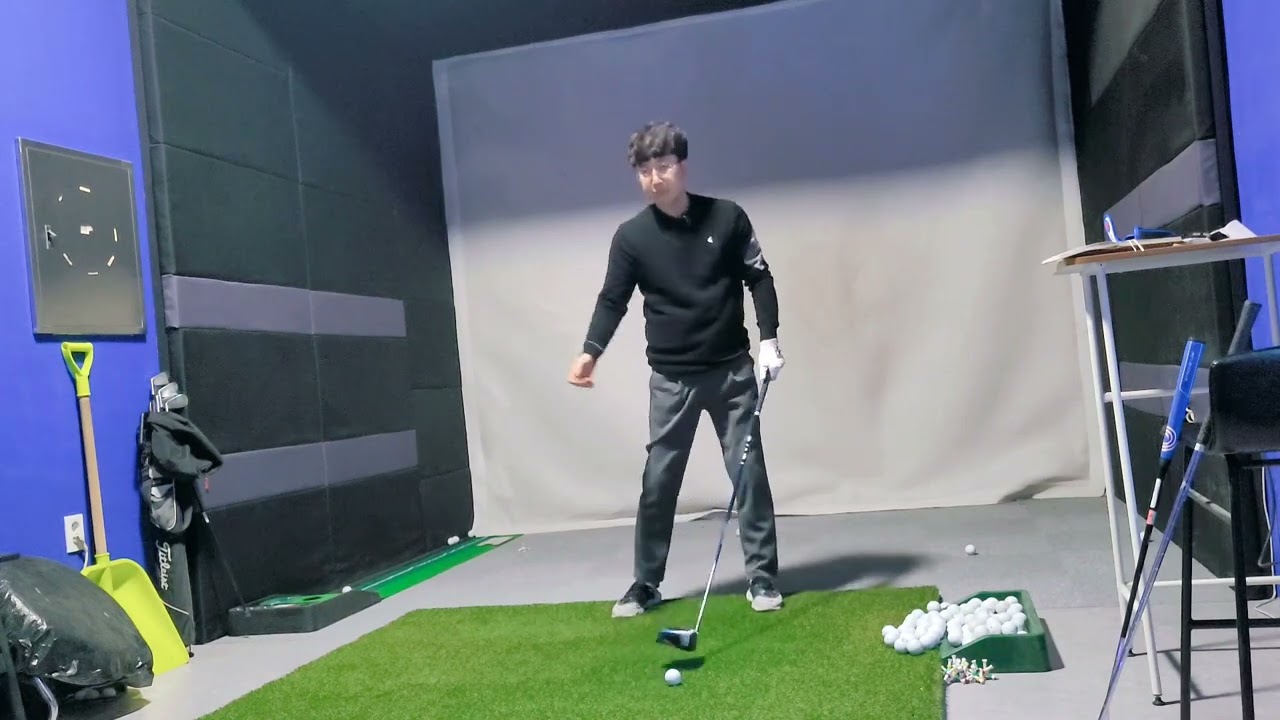 드라이버연습도 같은 원리안에서 이루어집니다#그네스윙#국민선생님#골프스윙코치