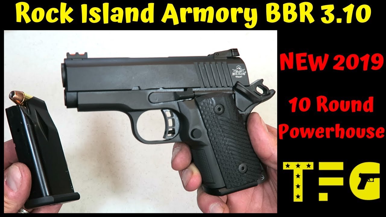 НОВЫЙ Rock Island Armory BBR 3.10 1911 (10 патронов) - TheFirearmGuy