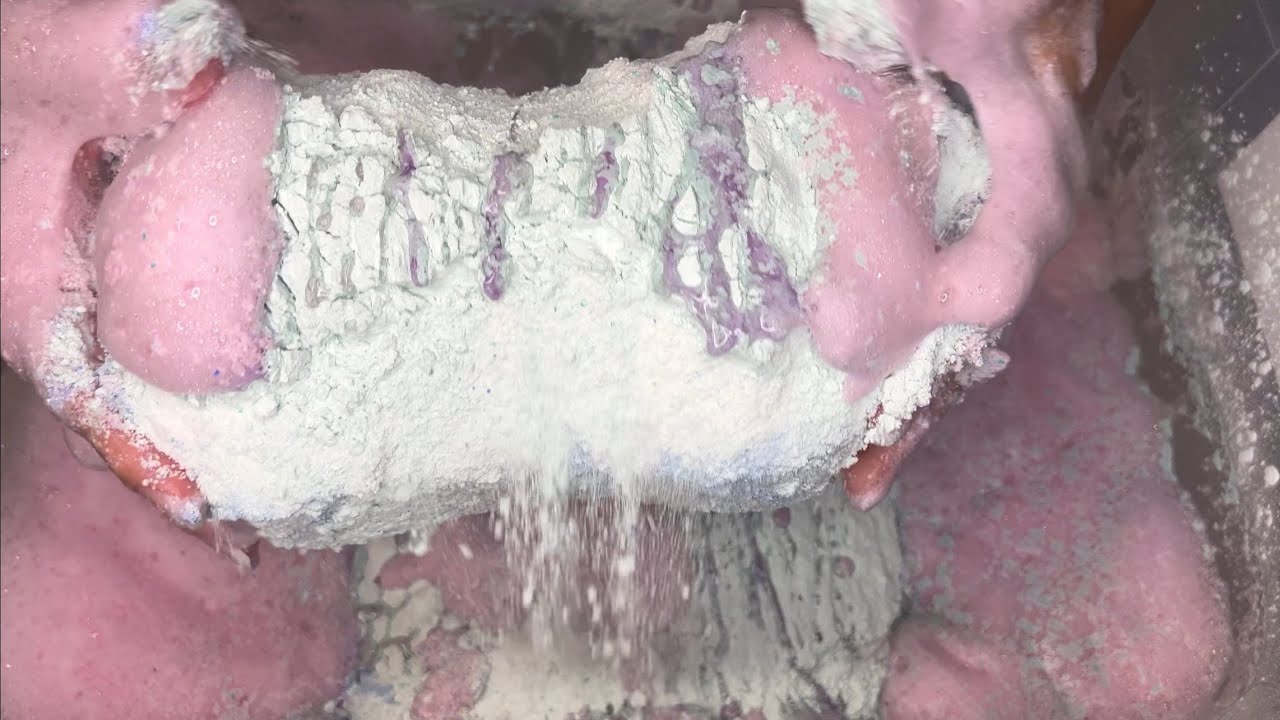 ASMR PASTE PLAY- LAUNDRY PASTE MIX