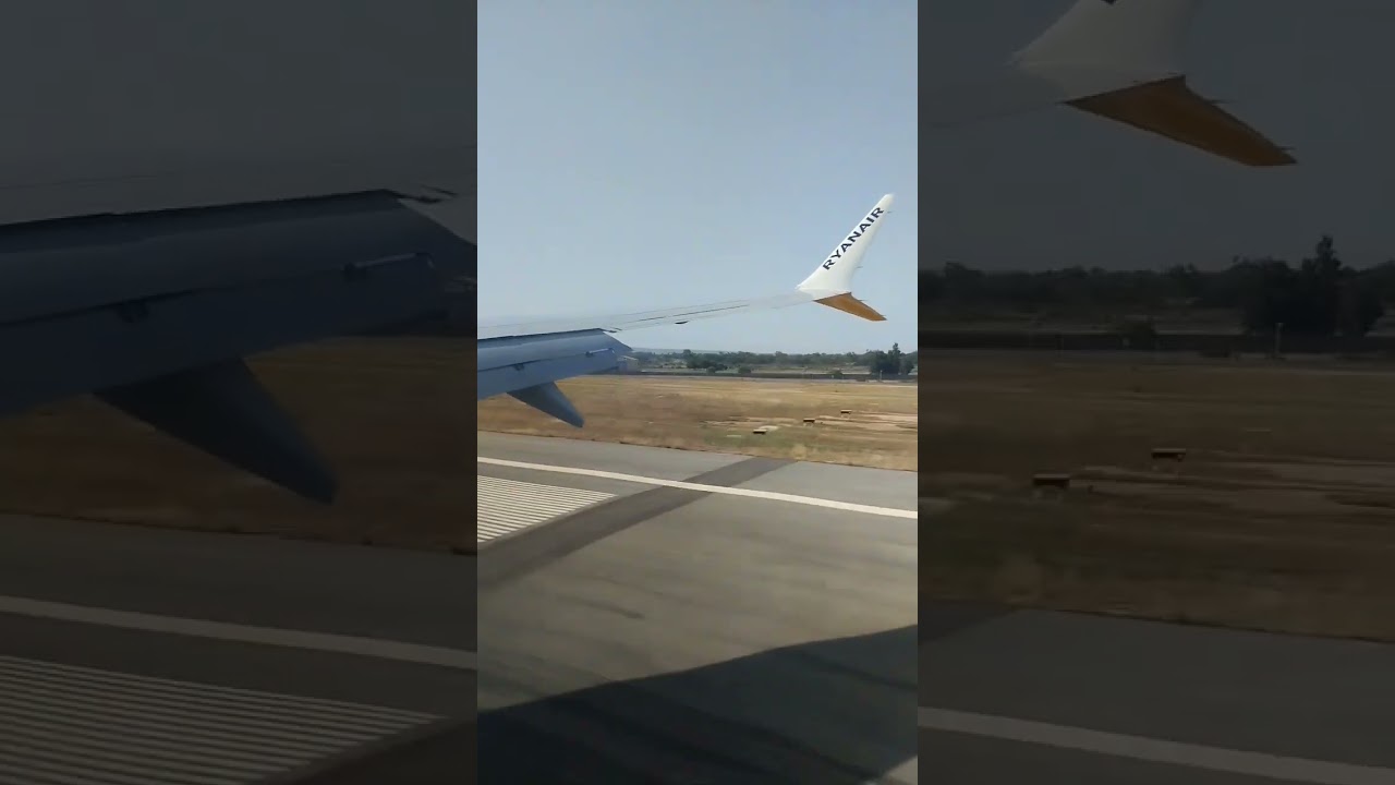 #ryanairlanding #plane #b737max #spain