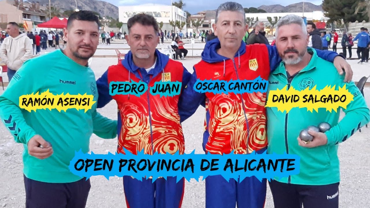 1/8 de Final,Oscar Canton y Pedro Juan, VS  Ramón Asensi y David Salgado OPEN PROVINCIA DE ALICANTE