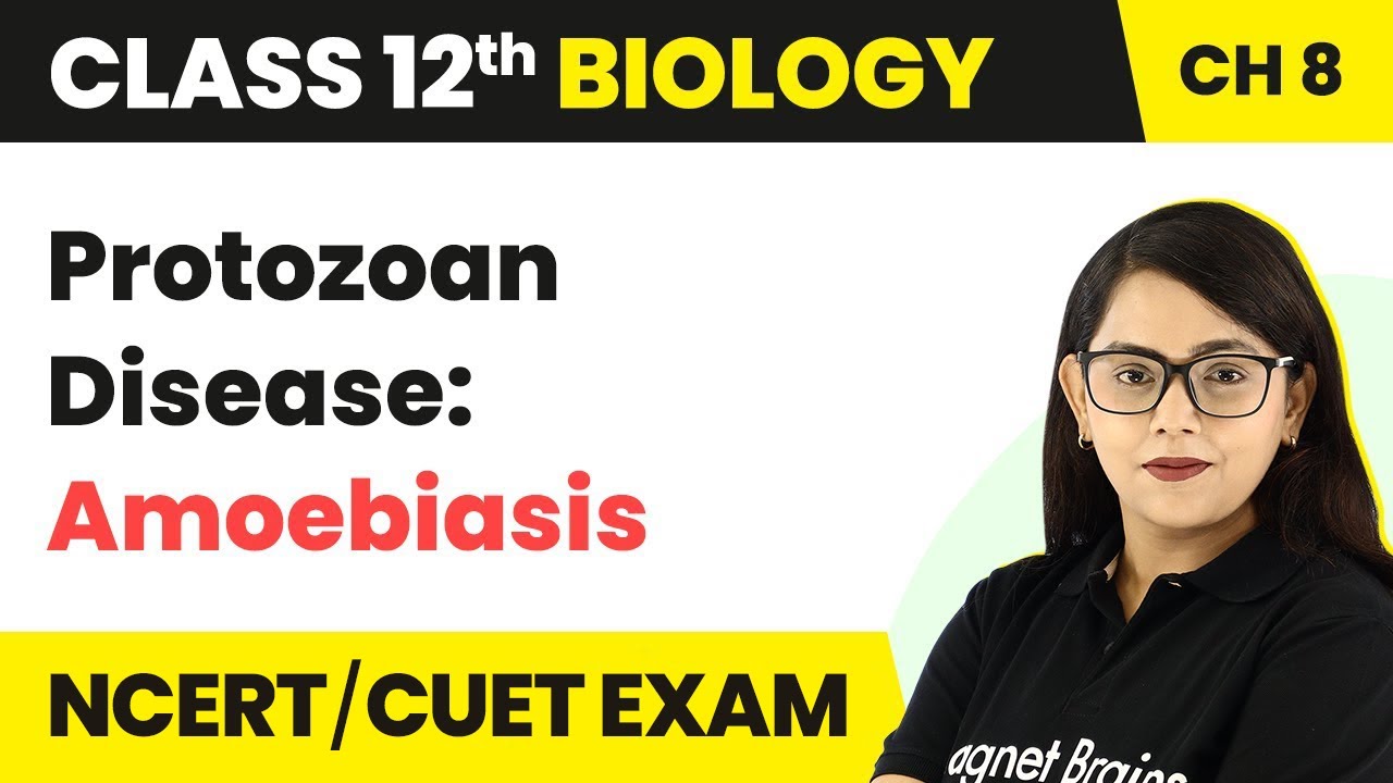 Protozoan Disease: Amoebiasis - Human Health & Disease | Class 12 Biology Chapter 8 (2022-23)