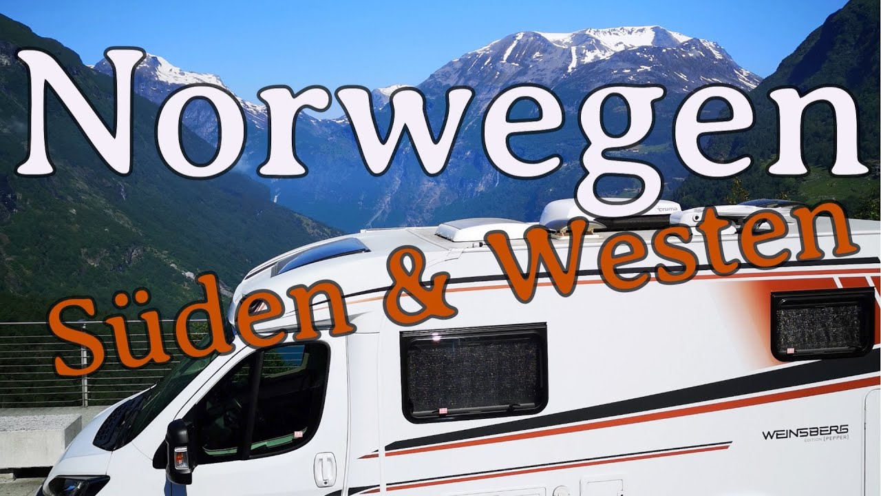Mit dem Camper in Norwegen 🇳🇴, Wohnmobiltour 2023