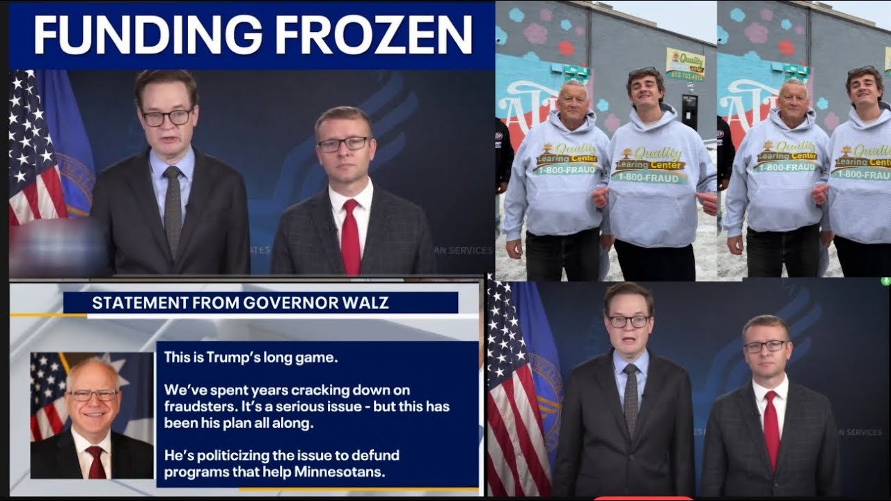 Dowlada Oo Lacagihii Ka Joojisay Dhammaan DAY CARE-da Gobolka Minnesota,Iyo TIM WALZ Oo Ka Jawaabay.
