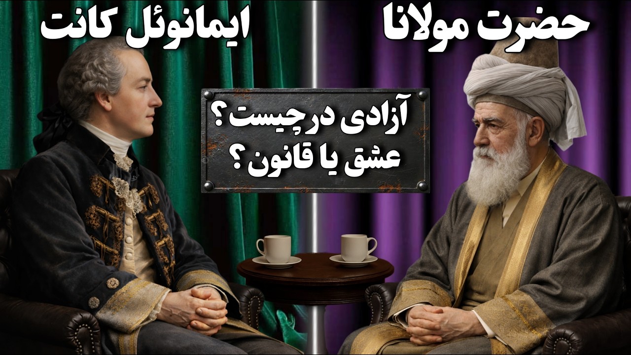 مناظره مولانا در برابر کانت | آزادی؛ اطاعت از عقل یا سوختن در عشق؟