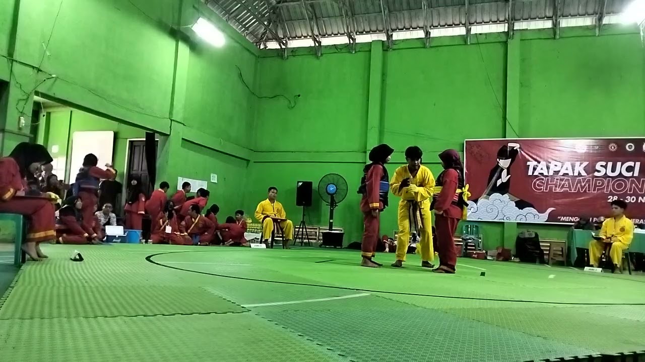 Tapak Suci Long Kali Championship 2025 - Beregu Michelle & Hana kuning