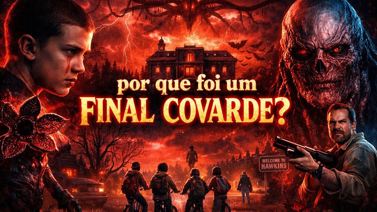 Stranger Things, um FINAL DECEPCIONANTE - Opinião NUA e CRUA 