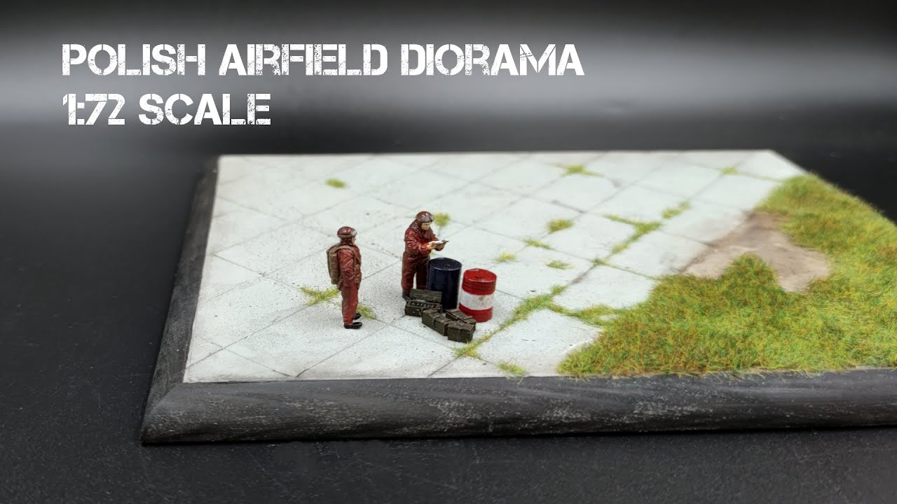 Airfield diorama 1:72