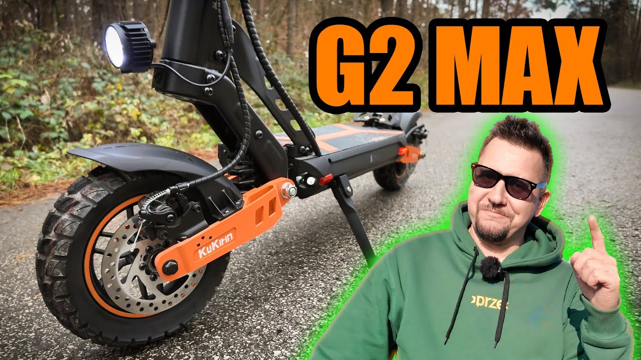 KuKirin G2 Max model 2024  - recenzja, zasięg, speed, miasto