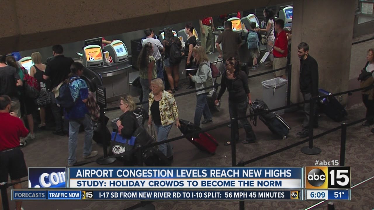 Airport congestion levels reach new highs