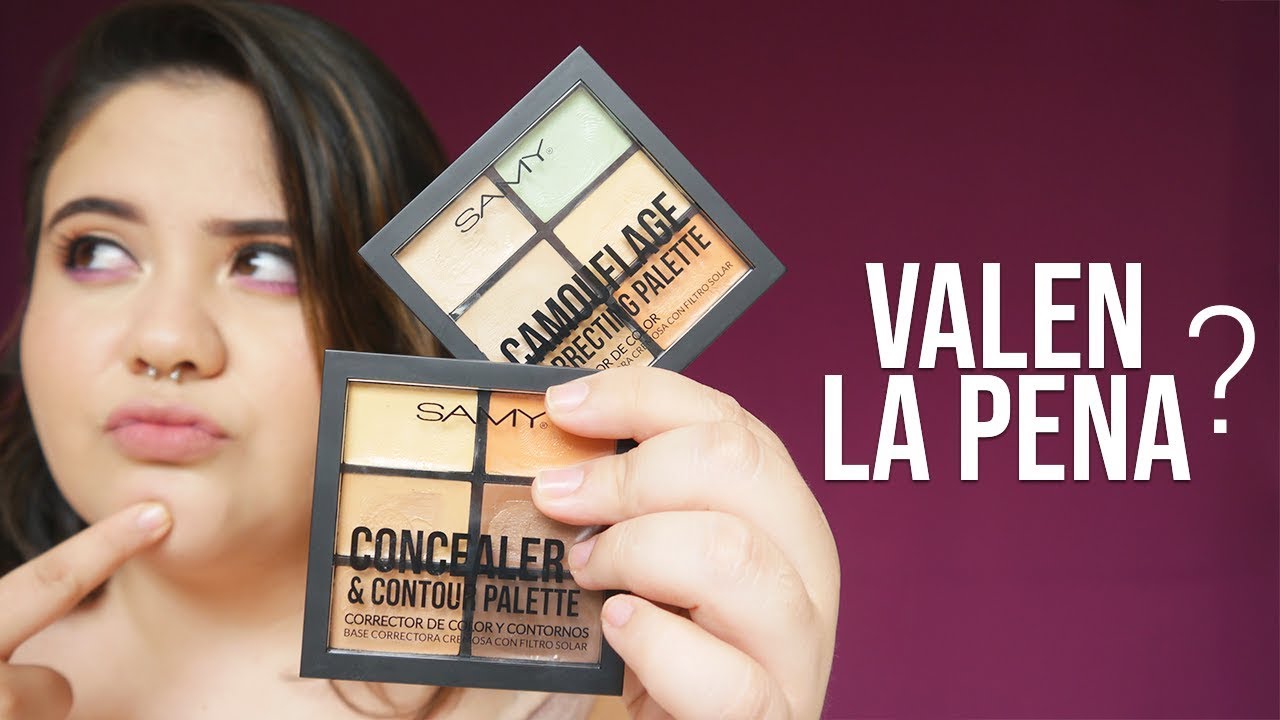 🌮Reseña + Demo Paleta de correctores y contornos SAMY - Vanessa Bacca