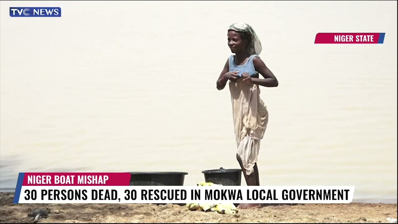 UPDATES: 30 Persons Dead, 30 Rescued In Niger Boat Mishap