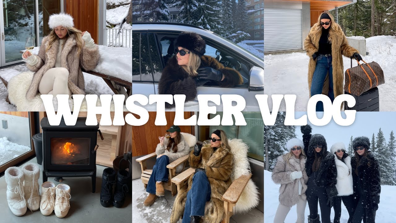 WHISTLER GIRLS TRIP VLOG: best après-ski, where to stay and places to eat