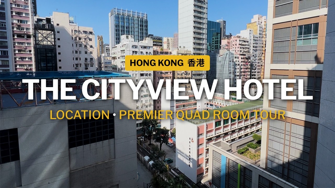 The Cityview Hotel Hong Kong - Yau Ma Tei - Premier Quad Room for 4 Tour