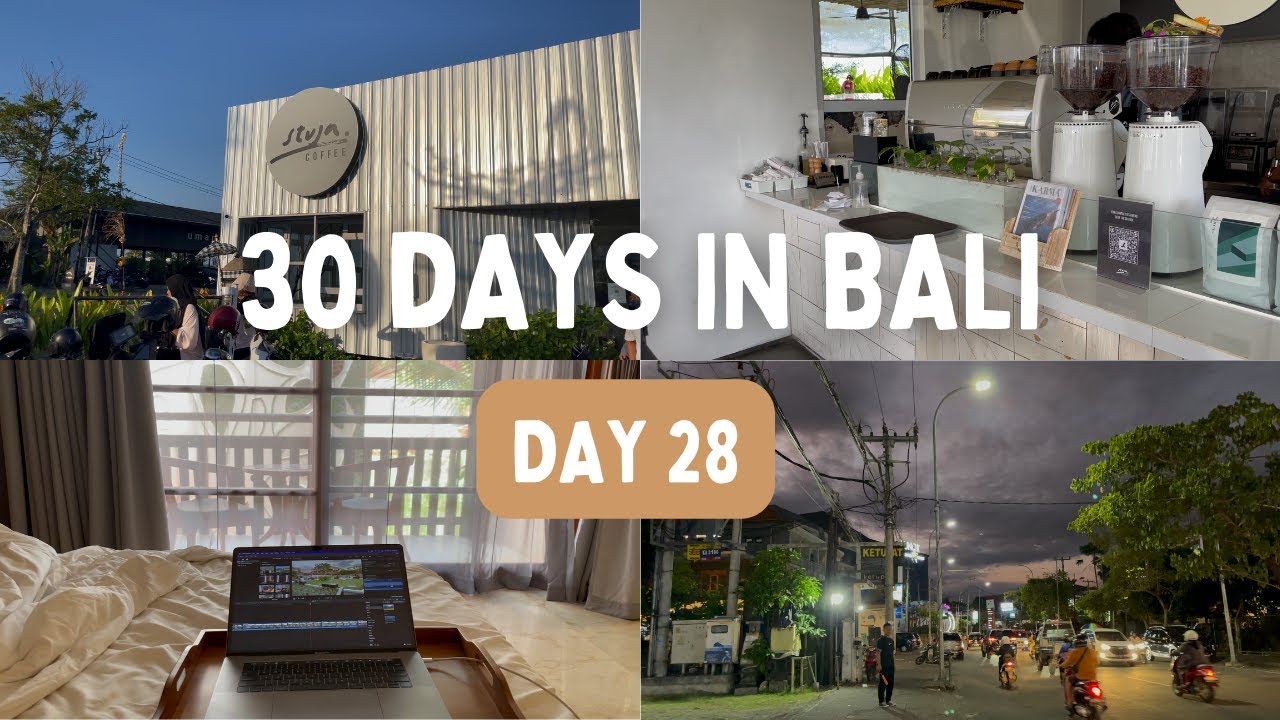 30 DAYS IN BALI VLOG | DAY 28 - STUJA COFFEE, NASI JINGGO, NASI TEMPONG INDRA, SATE BABI BAWAH POHON