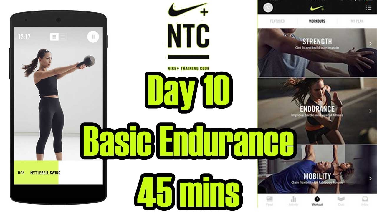 2021 NIKE TRAINING Day 10 Start Training NO EQUIPMENT 45 mins