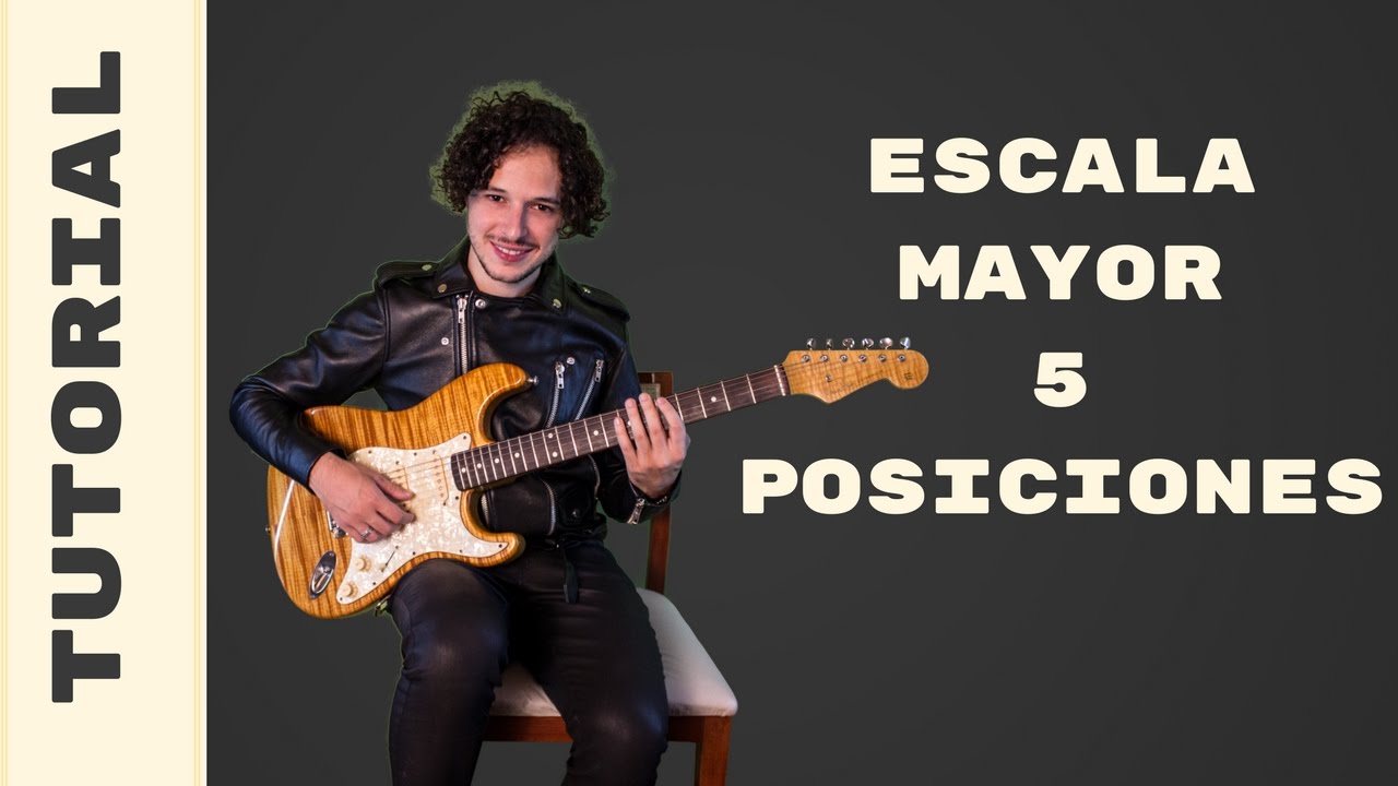 Aprende Como Tocar Las 5 Posiciones de la Escala Mayor - Tutorial Guitarra