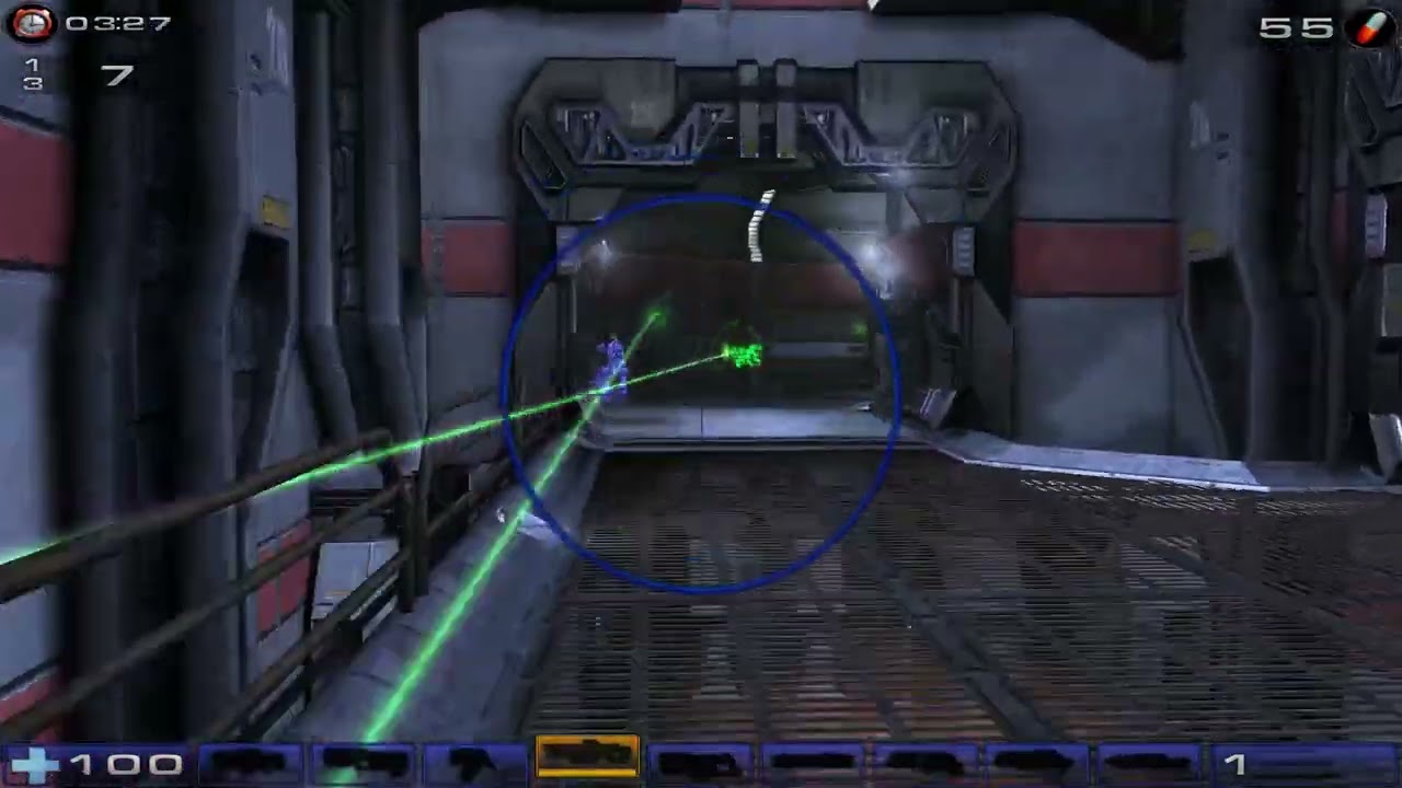 UT2004 | Training Day | 1v1 Instagib | 20 - 19 #581