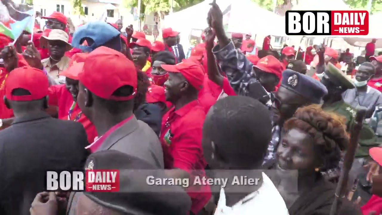 Garang Ateny Performance During Visit of Splm Interim Sg ,Bor Town,Jonglei State. HD 2022.