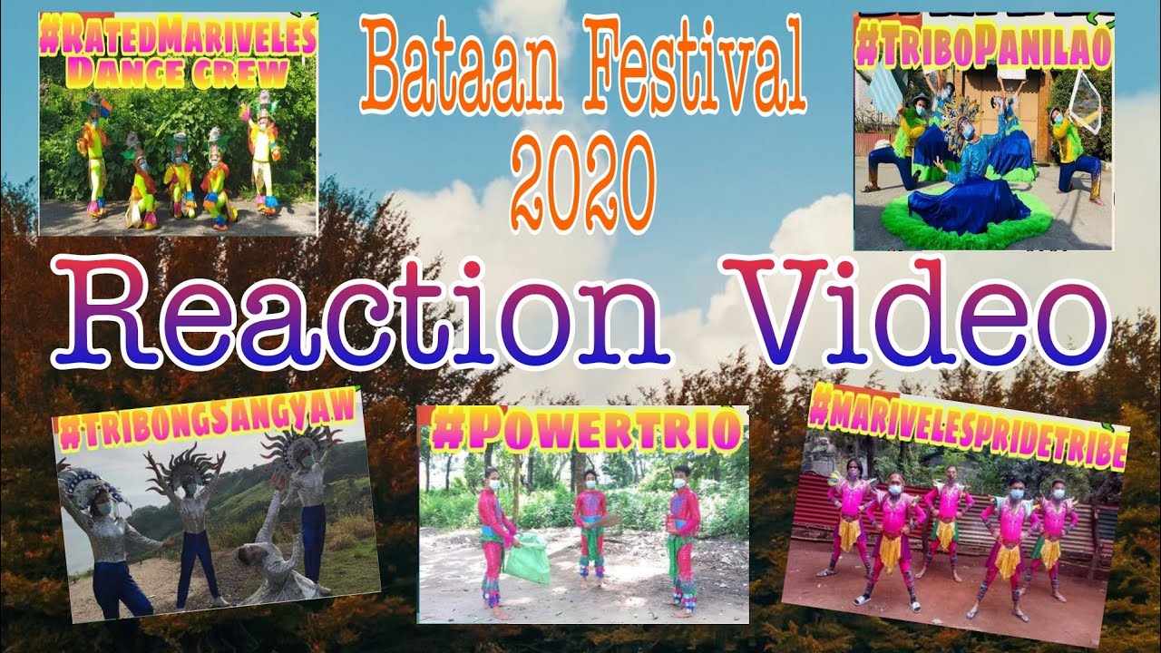 BATAAN FESTIVALS 2020 Online Street Dance Competition (Reaction Video)